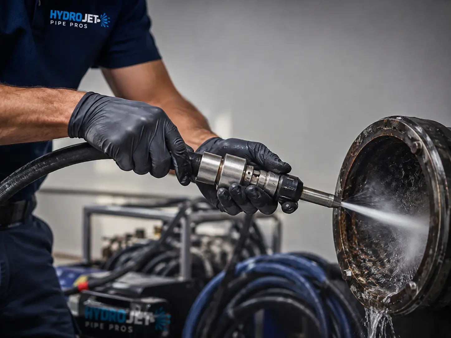 Hydro Jet Pipe Descaling in Branch, MI